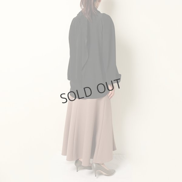 画像8: {SOLD}BLAMINK ブラミンク PRE シルクスカーフロングスリーブブラウス{7921-230-0204-BLK-BBA} (8)