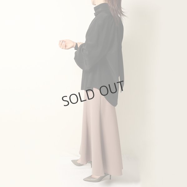 画像9: {SOLD}BLAMINK ブラミンク PRE シルクスカーフロングスリーブブラウス{7921-230-0204-BLK-BBA} (9)
