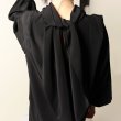 画像10: {SOLD}BLAMINK ブラミンク PRE シルクスカーフロングスリーブブラウス{7921-230-0204-BLK-BBA} (10)