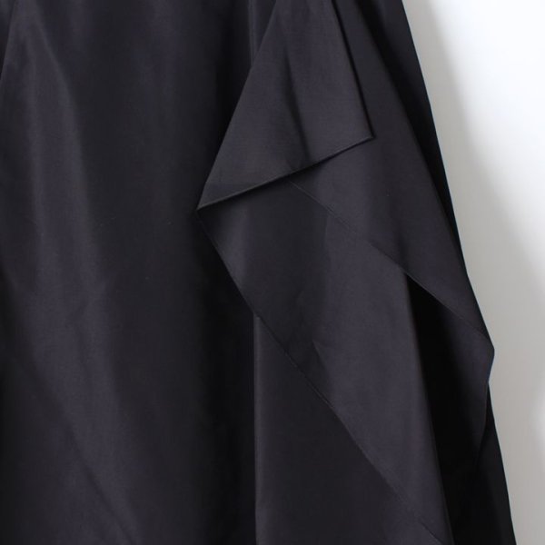 画像4: 【 40%OFF セール93,500円→56,100円】 BLAMINK ブラミンク コットンシルク ラッフルスカート{-AHA} (4)