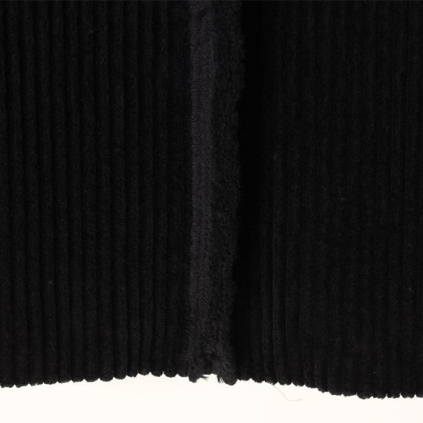 画像7: 【 40%OFF セール82,500円→49,500円】 BLAMINK ブラミンク コットンコーディロイボックスプリーツスカート{7924-230-0180-BLK-AIA} (7)