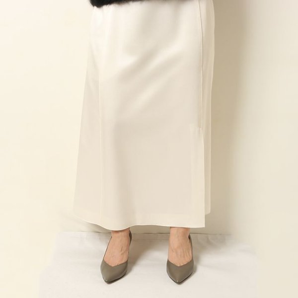 画像6: 【 40%OFF セール93,500円→56,100円】 BLAMINK ブラミンク PRE トラぺーズロングスカート{7924-230-0317-OFF-BBA} (6)