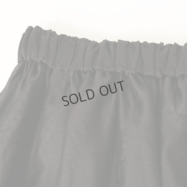 画像5: {SOLD}BLAMINK ブラミンク FALL シルクギャザー ロングスカート{7924-230-0326-BLK-BBA} (5)