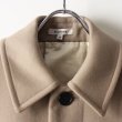 画像5: 【 40%OFF セール231,000円→138,600円】 BLAMINK ブラミンク ウールステンカラー ロングコート{7925-299-0158-BEIGE-AIA} (5)