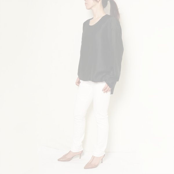 画像11:  {SOLD} 【Regular item】BLAMINK ブラミンク シルクインティメイトブラウス{7939-299-0001-BLK-BAA} (11)