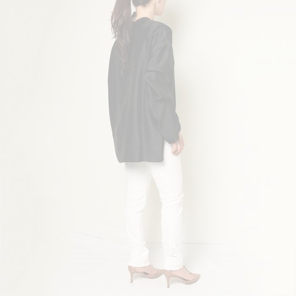 画像12:  {SOLD} 【Regular item】BLAMINK ブラミンク シルクインティメイトブラウス{7939-299-0001-BLK-BAA} (12)