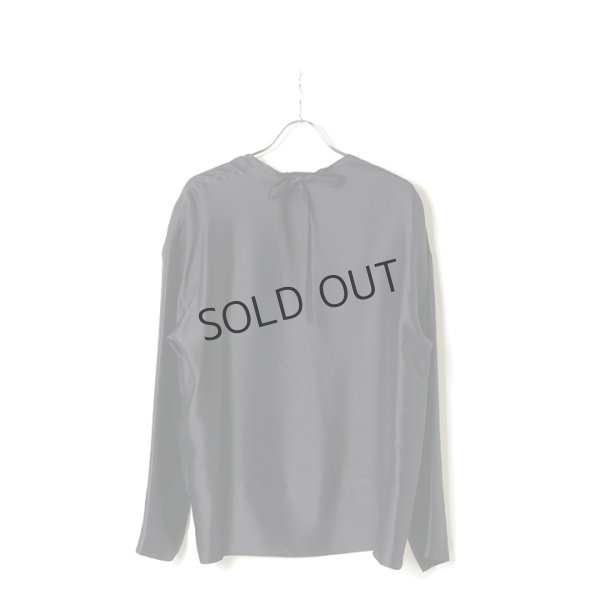 画像5: {SOLD}【Regular item】BLAMINK ブラミンク シルクインティメイトブラウス{7939-299-0001-NAV-BAS} (5)