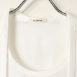 画像2: {SOLD}【Regular item】BLAMINK ブラミンク シルクインティメイトブラウス{7939-299-0001-WHT-BAS} (2)