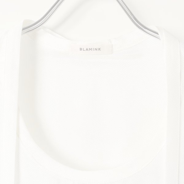 画像2:  {SOLD} 【Regular item】BLAMINK ブラミンク シルクインティメイトブラウス{7939-299-0001-WHT-BAS} (2)