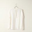 画像6: {SOLD}【Regular item】BLAMINK ブラミンク シルクインティメイトブラウス{7939-299-0001-WHT-BAS} (6)