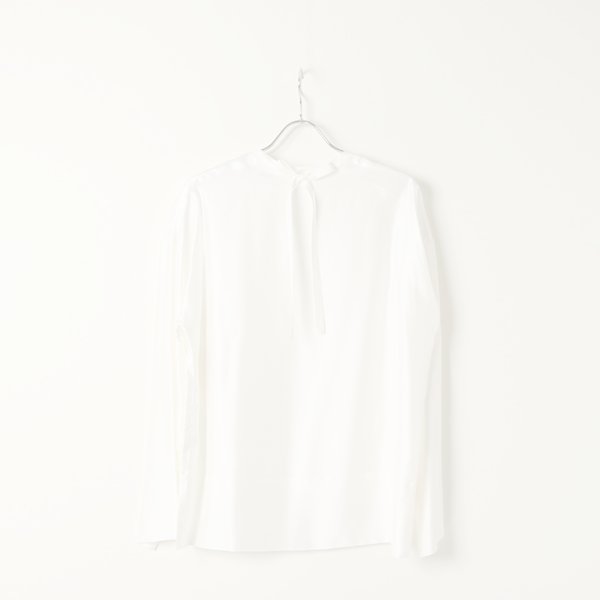 画像6:  {SOLD} 【Regular item】BLAMINK ブラミンク シルクインティメイトブラウス{7939-299-0001-WHT-BAS} (6)
