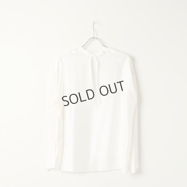 画像6: {SOLD}【Regular item】BLAMINK ブラミンク シルクインティメイトブラウス{7939-299-0001-WHT-BAS} (6)