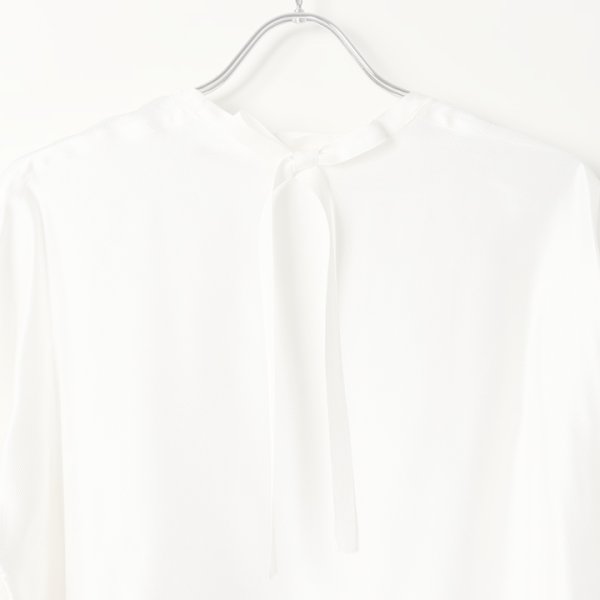 画像5:  {SOLD} 【Regular item】BLAMINK ブラミンク シルクインティメイトブラウス{7939-299-0001-WHT-BAS} (5)