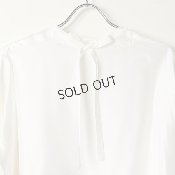 画像5: {SOLD}【Regular item】BLAMINK ブラミンク シルクインティメイトブラウス{7939-299-0001-WHT-BAS} (5)