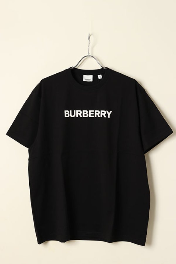 BURBERRY バーバリー ロゴプリント コットン オーバーサイズTシャツ