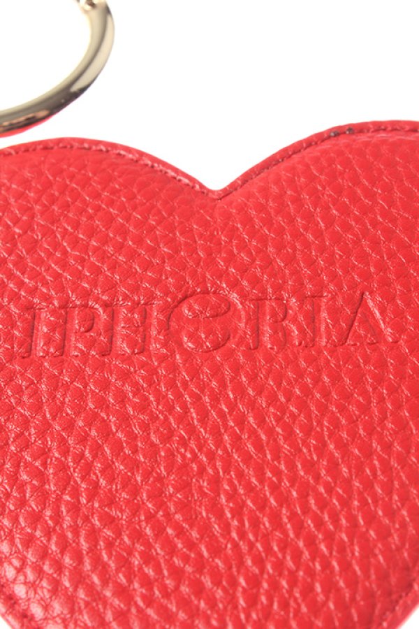 画像2: ▽ 60%OFF アウトレットセール|13,200円→5,280円▽ IPHORIA アイフォリア RED HEART MIRROR【KEY CHAIN】{-AFS} (2)