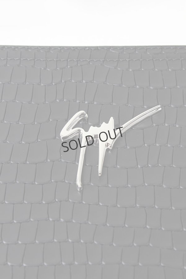 画像3: {SOLD}GIUSEPPE ZANOTTI ジュゼッペザノッティ GZM CLUTCH BAG{81IBU7006ZA-999-AHS} (3)