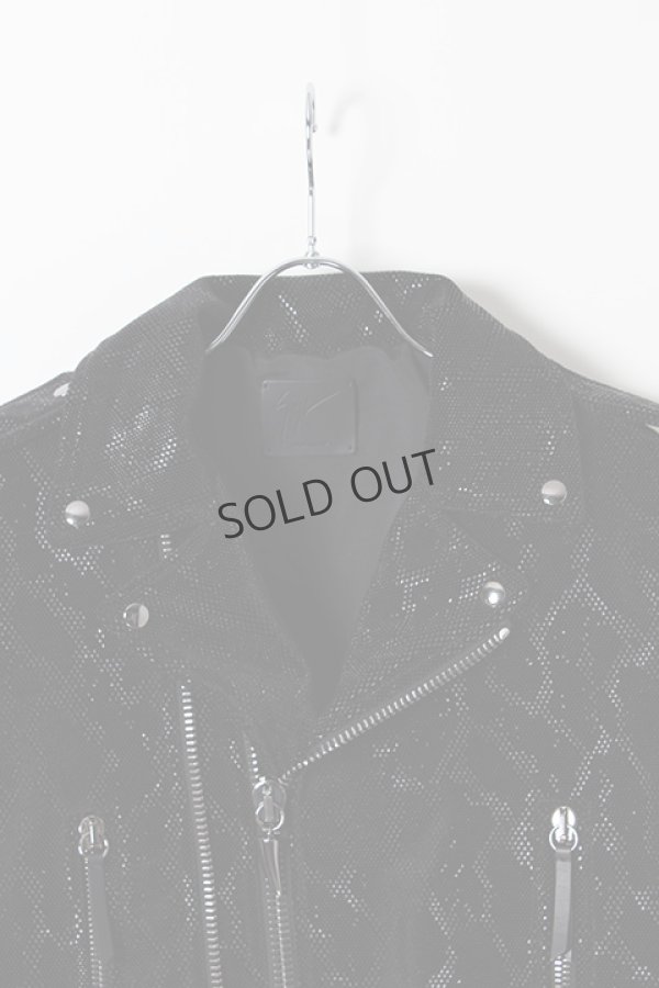 画像3: {SOLD}GIUSEPPE ZANOTTI ジュゼッペザノッティ GZM JACKET{82IRU8001SC-999-AHA} (3)