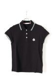 画像1: {SOLD}MONCLER モンクレール S/S POLO（レディース）{8386000-84667-999-AIS} (1)