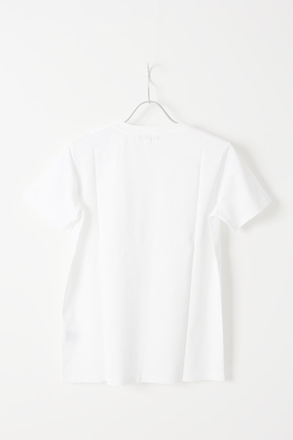 画像5:   BALMAIN バルマン BF1 T-SHIRT BALMAIN-LOGO FOIL{9111077I042-GAD-AIS} (5)