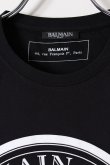 画像3: BALMAIN バルマン BH2 T-SHIRTS COIN-LOGO FLOCKY{-AIS} (3)