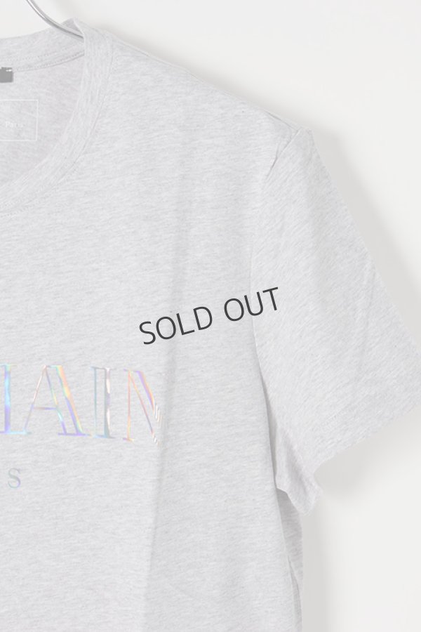 画像4: {SOLD}BALMAIN バルマン BH1 T-SHIRTS BALMAIN-LOGO HOLO{-AIS} (4)