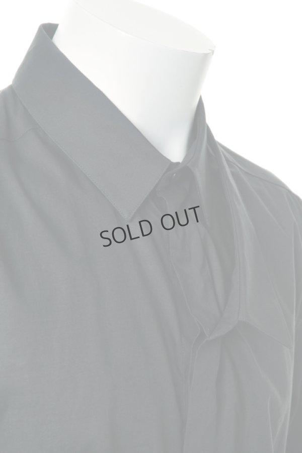 画像4: {SOLD}KRIS VAN ASSCHE クリスヴァンアッシュ SHIRT WITH DOBLE COLLAR{-} (4)