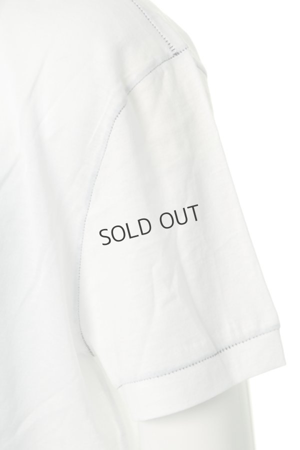 画像4: {SOLD}KRIS VAN ASSCHE クリスヴァンアッシュ V NECK T-SHIRT CONTAST SEEM{-} (4)