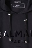 画像2: {SOLD}BALMAIN バルマン BH2 C&S PULL HOODIE NEW-LOGO{-AIA} (2)