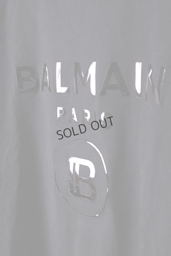 画像3: {SOLD}BALMAIN バルマン BH2 C&S PULL HOODIE NEW-LOGO{-AIA} (3)