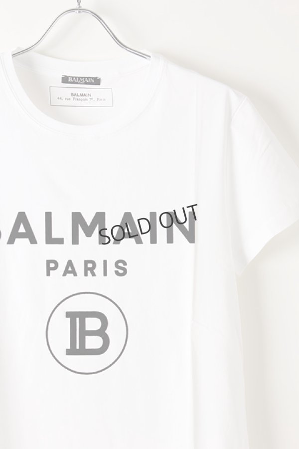 画像3: {SOLD}BALMAIN バルマン BH2 T-SHIRTS NEW-LOGO{SH01601-I192-AIA} (3)