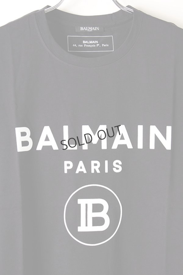 画像4: {SOLD}BALMAIN バルマン BH2 T-SHIRTS NEW-LOGO【SENSE9月号掲載】{SH01601-I192-AIA} (4)
