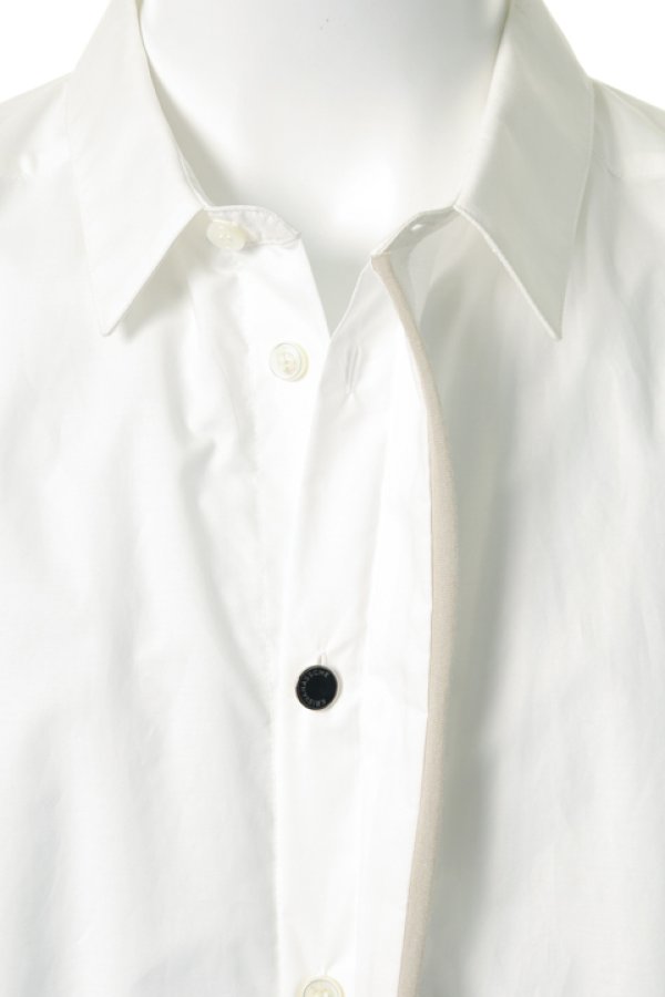 画像4: 【 50%OFF セール33,660円→16,830円】 KRIS VAN ASSCHE クリスヴァンアッシュ CLASCUT SHIRT JERSEY INSERT{92CT03-S100-W001-} (4)