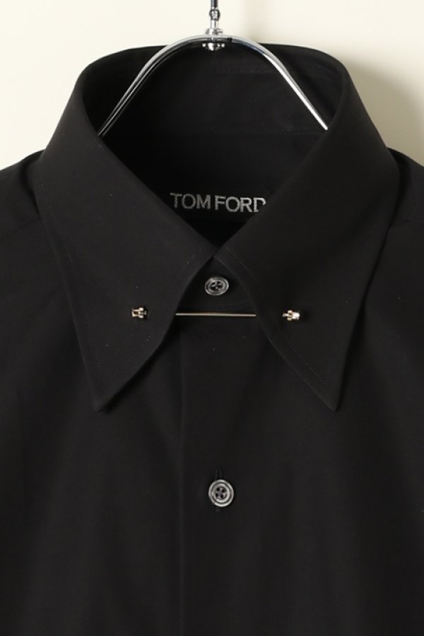 画像2: 【 30%OFF セール71,500円→50,050円】 TOMFORD トムフォード Shirts{-BAA} (2)