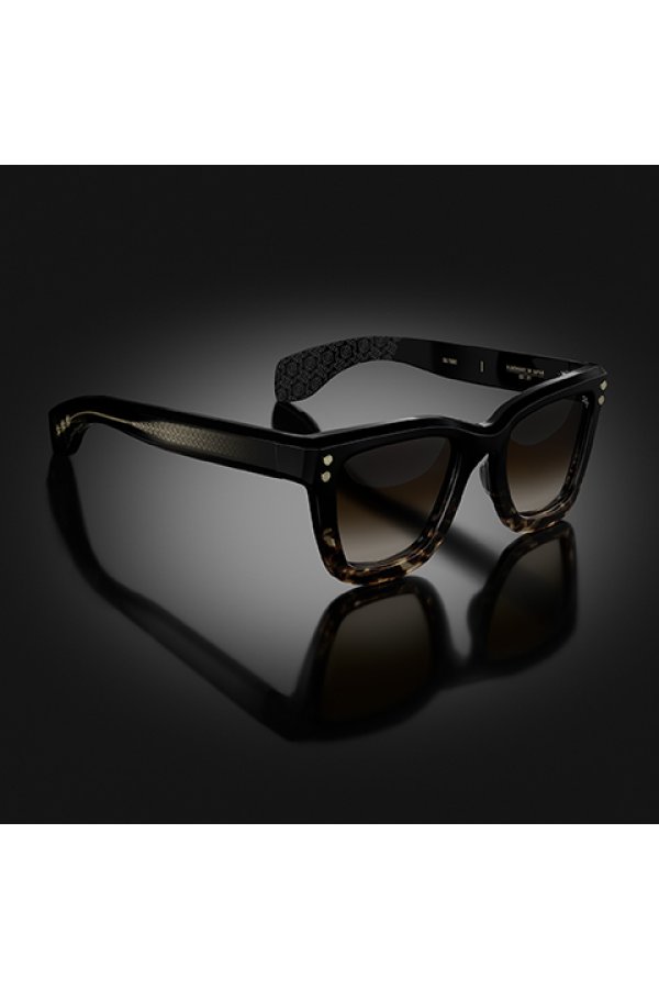 画像2: HOORSENBUHS ホーセンブース MODEL:1 -BLACK/TORTOISE FADE-ALTERNATIVE FIT{-BAA} (2)