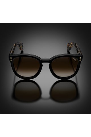 HOORSENBUHS ホーセンブース サングラス MODEL:Ⅲ. MODEL:Ⅲ-BLACK/TORTOISE FADE-ALTERNATIVE FIT｜brown｜Model