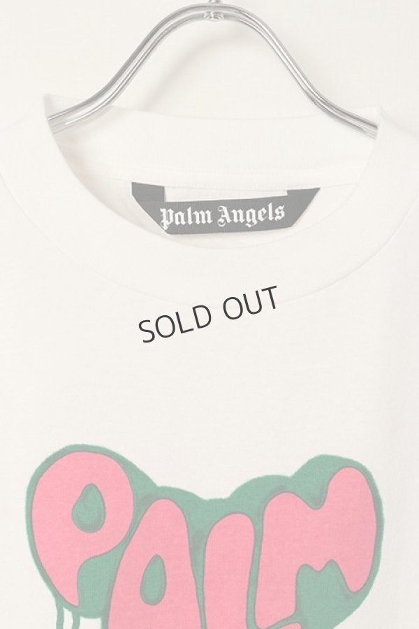 画像2: {SOLD}Palm Angels パームエンジェルス Spray Heart Classic Tee{PMAA001F21JER0220132-BDS} (2)
