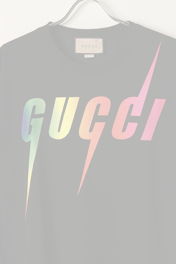 画像2:  {SOLD} GUCCI グッチ プリントT{616036 XJFF9 1152-BDA} (2)