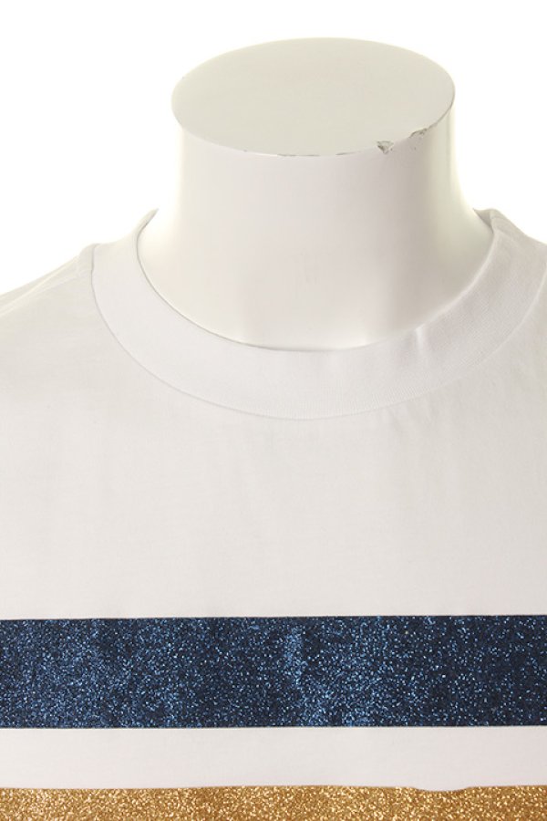 画像4: 【 40%OFF セール31,900円→19,140円】 Palm Angels パームエンジェルス 5 STRIPES TEE{PMAA001S7084005-0188-AGS} (4)