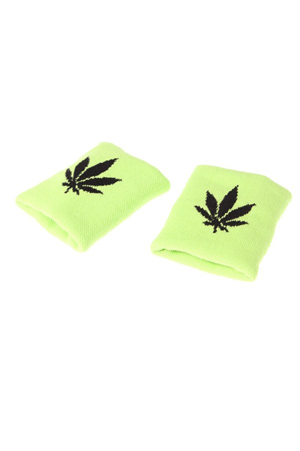 画像3: 【 40%OFF セール5,500円→3,300円】 Palm Angels パームエンジェルス WEED WRISTBANDS{PMOA001S7195049-4110-AGS} (3)