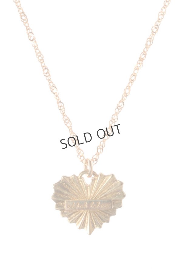 画像4: ahkah blanc アーカーブラン エリオーネハートイニシャル E ネックレス{AB0993010100-} (4)