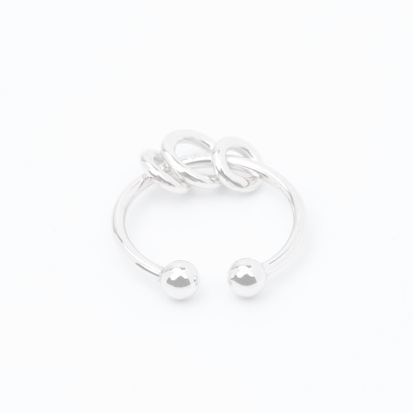 画像2:   Hirotaka ヒロタカ 3 Circles Ear Cuff(WhiteGold){-BJS} (2)
