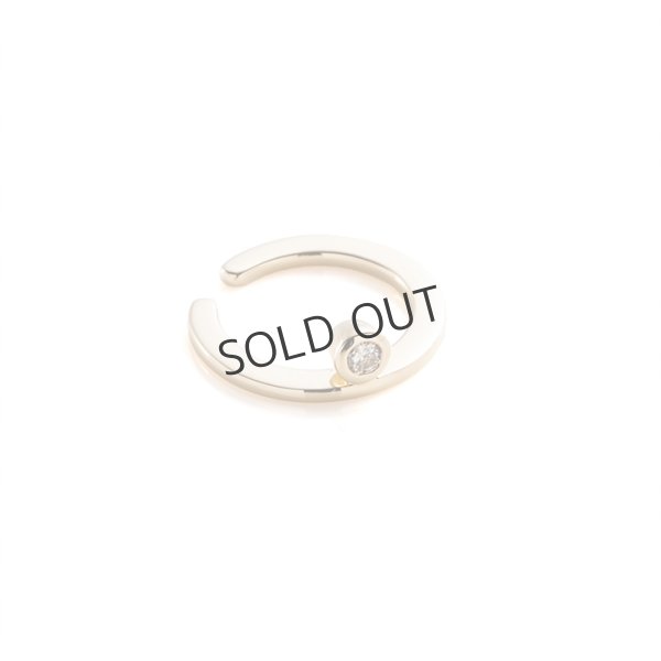 画像2: {SOLD}Hirotaka ヒロタカ Bumble Bee Diamond Ear Cuff{-BAS} (2)