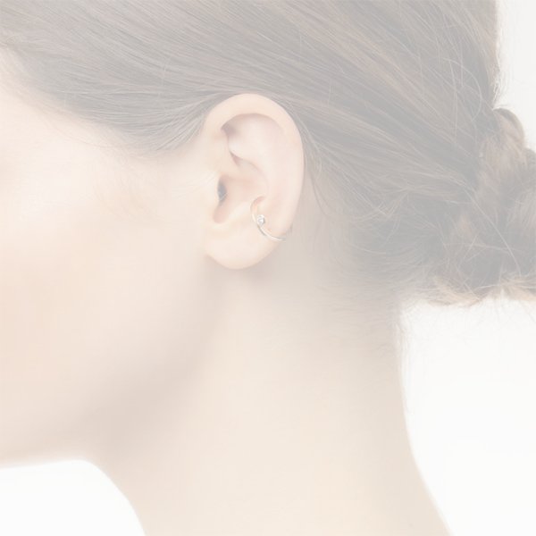 画像4:  {SOLD} Hirotaka ヒロタカ Bumble Bee Diamond Ear Cuff{-BAS} (4)