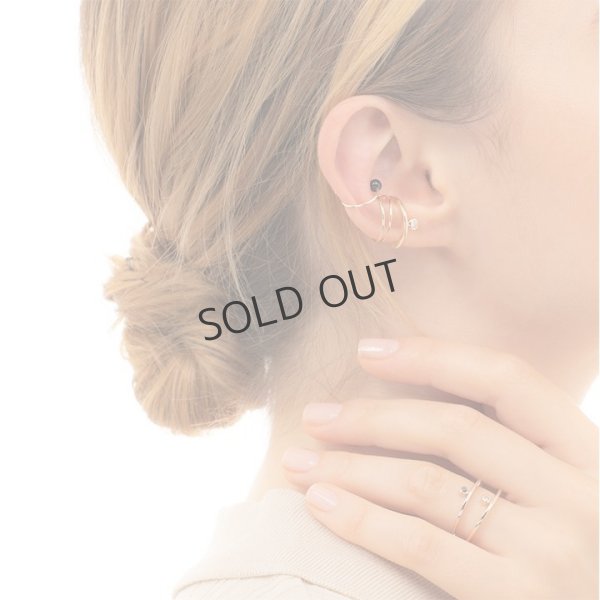 画像5: {SOLD}Hirotaka ヒロタカ Bumble Bee Diamond Ear Cuff{-BAS} (5)