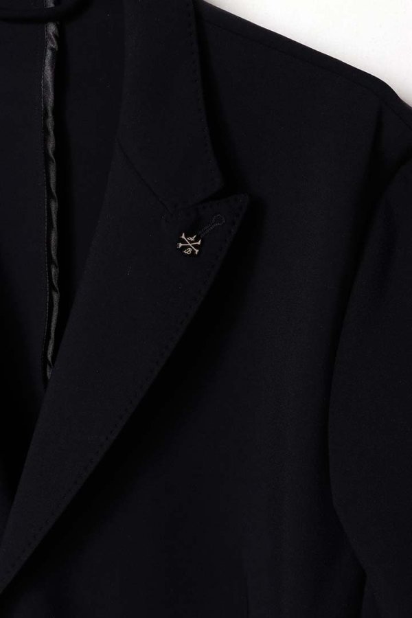 画像2: ALBERTO BRESCI アルベルトブレーシ PEAK LAPEL JACKET MILANO{-BEA} (2)