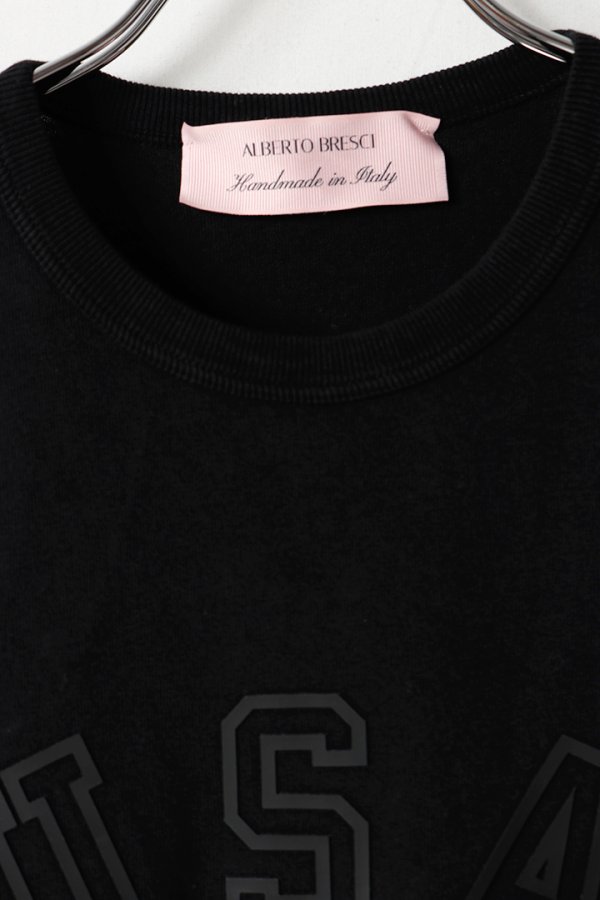画像2: ALBERTO BRESCI アルベルトブレーシ COTTON T-SHIRT{-BFS} (2)