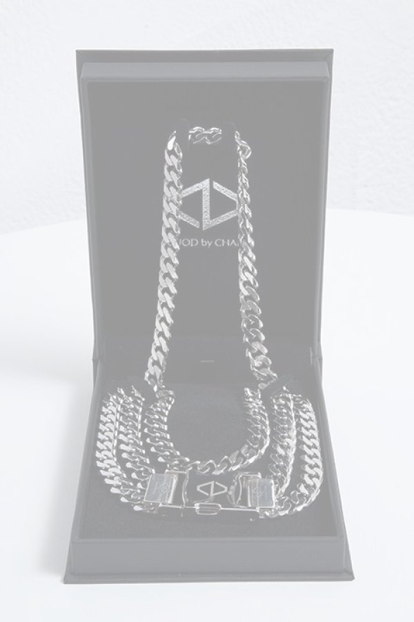 画像1:   ACUOD by CHANU アクオド バイ チャヌ 2CHAIN BUCKLE NECKLACE{AC-21SS-2CBKNL-BJA} (1)