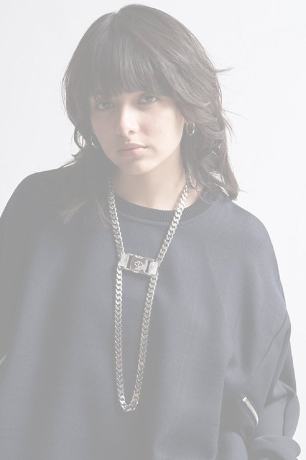 画像3:   ACUOD by CHANU アクオド バイ チャヌ 2CHAIN BUCKLE NECKLACE{AC-21SS-2CBKNL-BJA} (3)