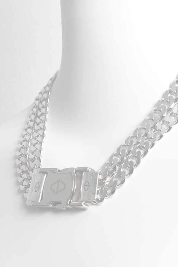 画像7:   ACUOD by CHANU アクオド バイ チャヌ 2CHAIN BUCKLE NECKLACE{AC-21SS-2CBKNL-BJA} (7)